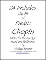 Preludes Op. 28 Complete piano sheet music cover